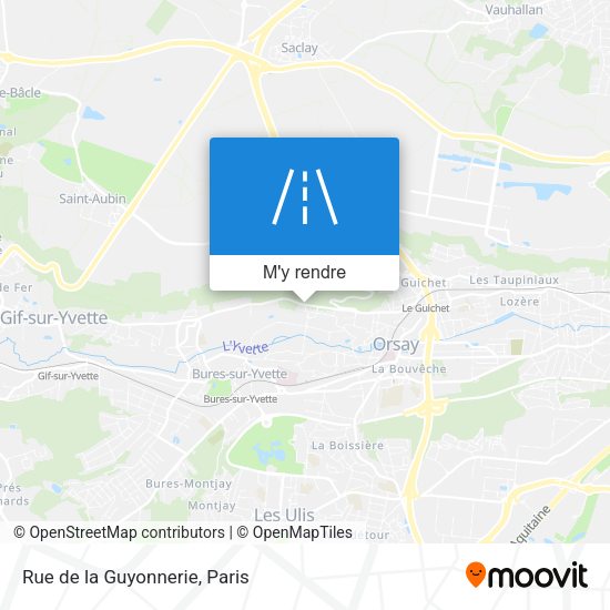 Rue de la Guyonnerie plan