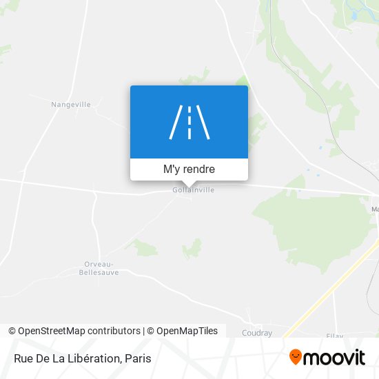Rue De La Libération plan