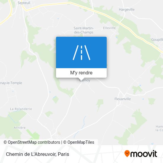 Chemin de L'Abreuvoir plan