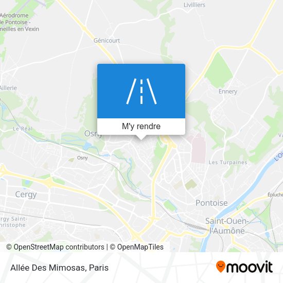 Allée Des Mimosas plan