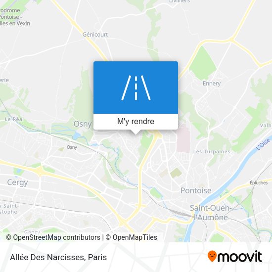 Allée Des Narcisses plan