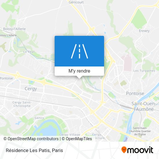 Résidence Les Patis plan