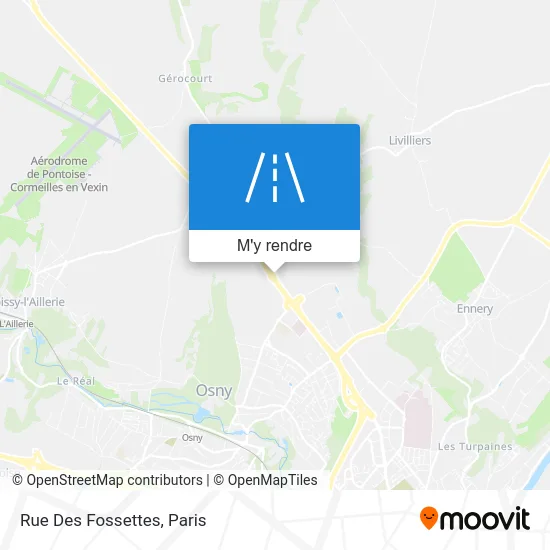 Rue Des Fossettes plan