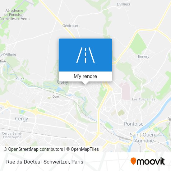 Rue du Docteur Schweitzer plan