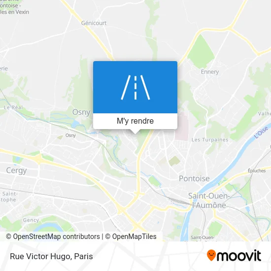 Rue Victor Hugo plan