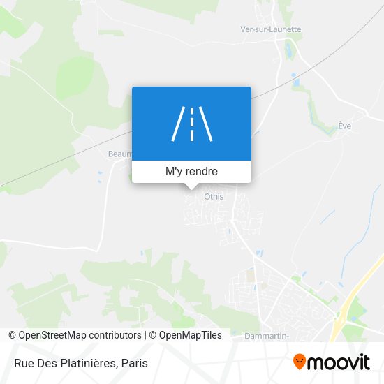Rue Des Platinières plan