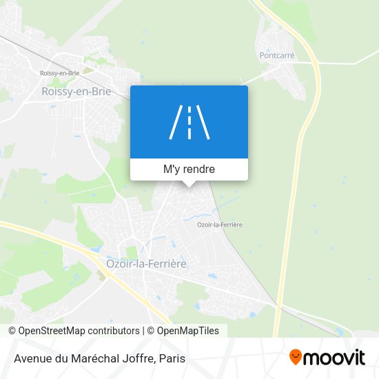 Avenue du Maréchal Joffre plan