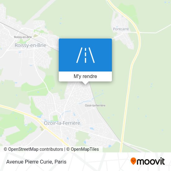 Avenue Pierre Curie plan