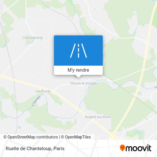 Ruelle de Chanteloup plan