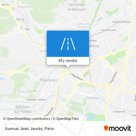 Avenue Jean Jaurès plan