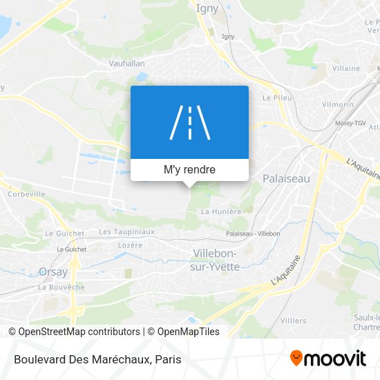Boulevard Des Maréchaux plan