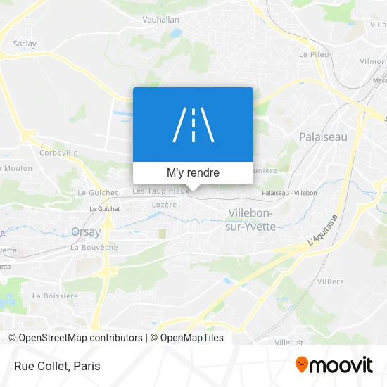 Rue Collet plan