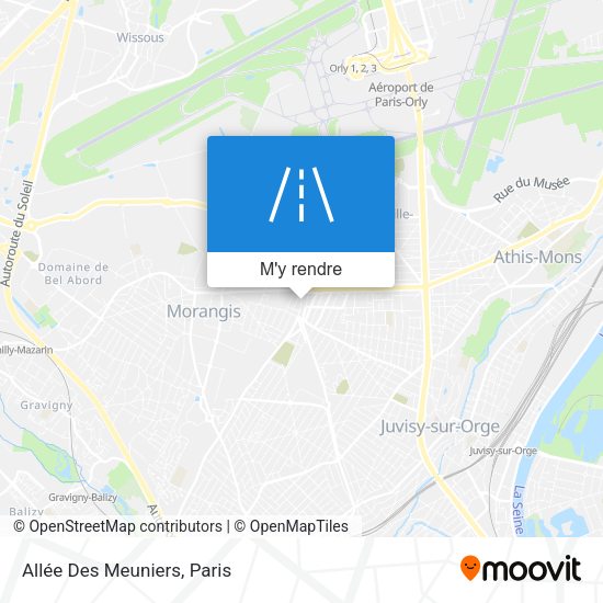 Allée Des Meuniers plan