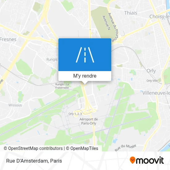 Rue D'Amsterdam plan