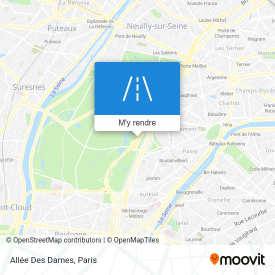 Allée Des Dames plan