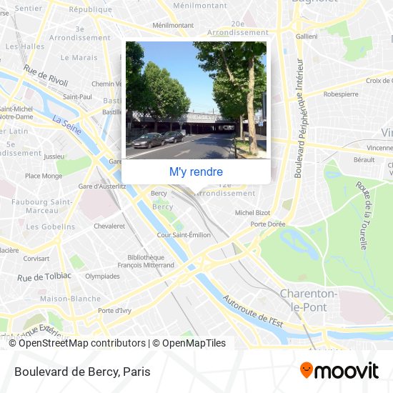 Boulevard de Bercy plan