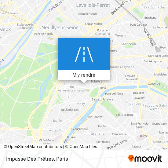 Impasse Des Prêtres plan