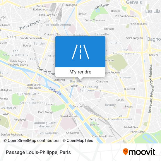 Passage Louis-Philippe plan