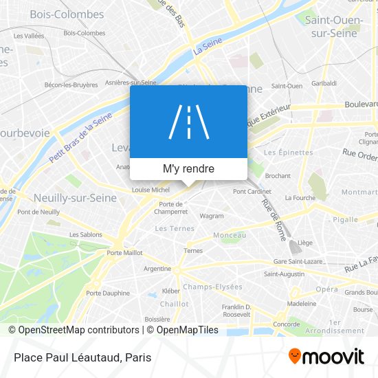 Place Paul Léautaud plan
