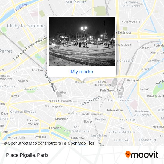 Place Pigalle plan
