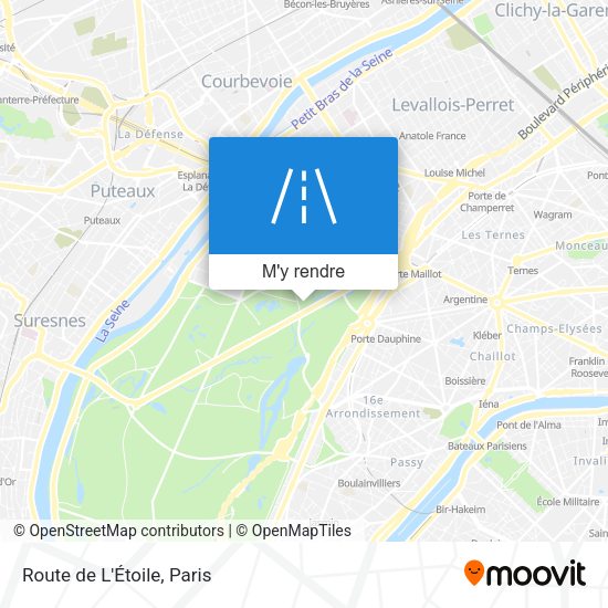 Route de L'Étoile plan