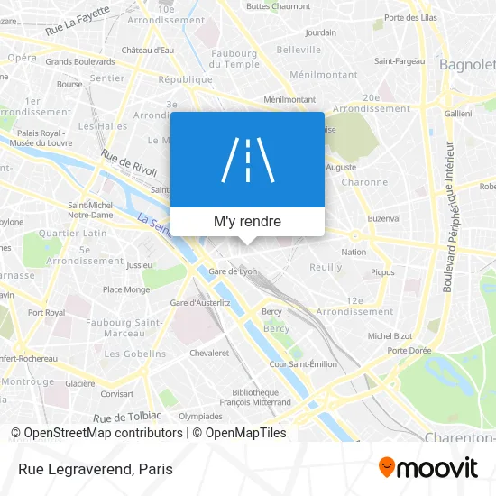 Rue Legraverend plan