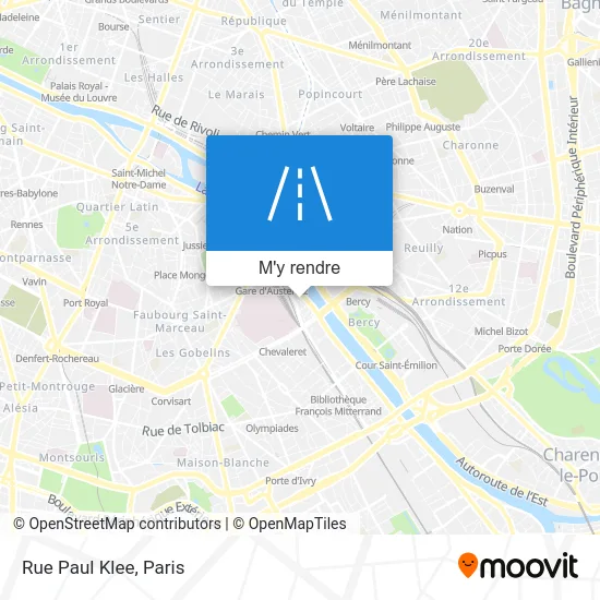 Rue Paul Klee plan