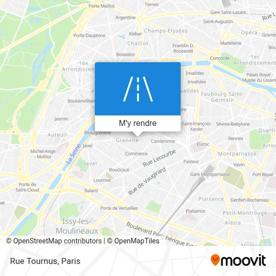 Rue Tournus plan