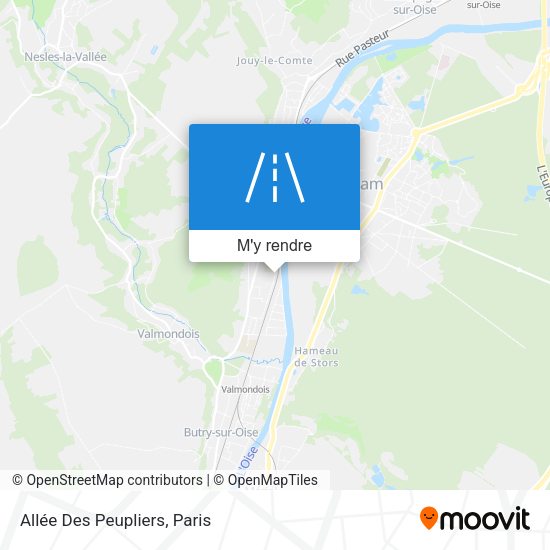 Allée Des Peupliers plan