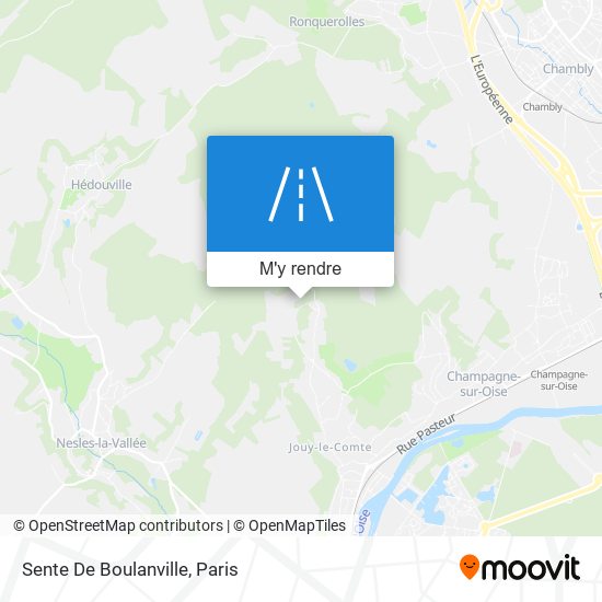Sente De Boulanville plan