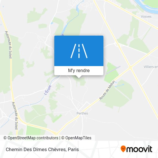 Chemin Des Dîmes Chèvres plan
