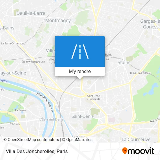 Villa Des Joncherolles plan
