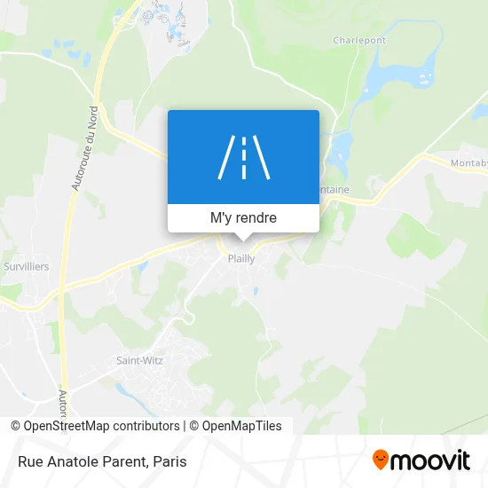 Rue Anatole Parent plan