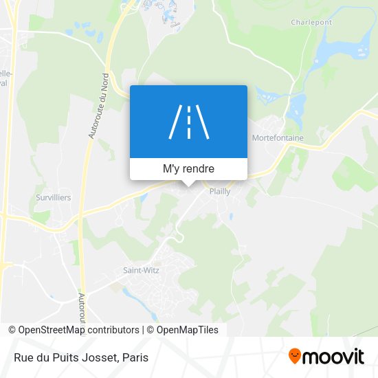 Rue du Puits Josset plan