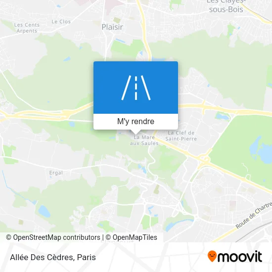 Allée Des Cèdres plan