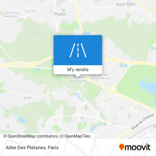 Allée Des Platanes plan