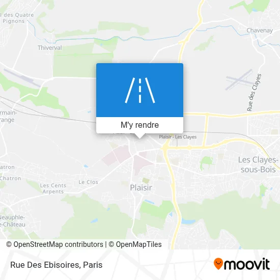 Rue Des Ebisoires plan