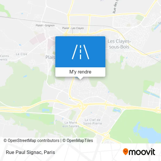 Rue Paul Signac plan