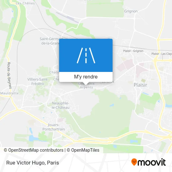 Rue Victor Hugo plan