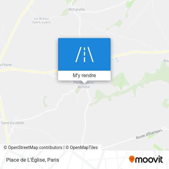 Place de L'Église plan