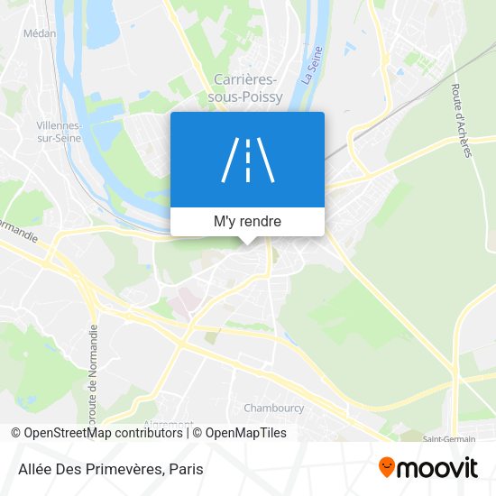 Allée Des Primevères plan