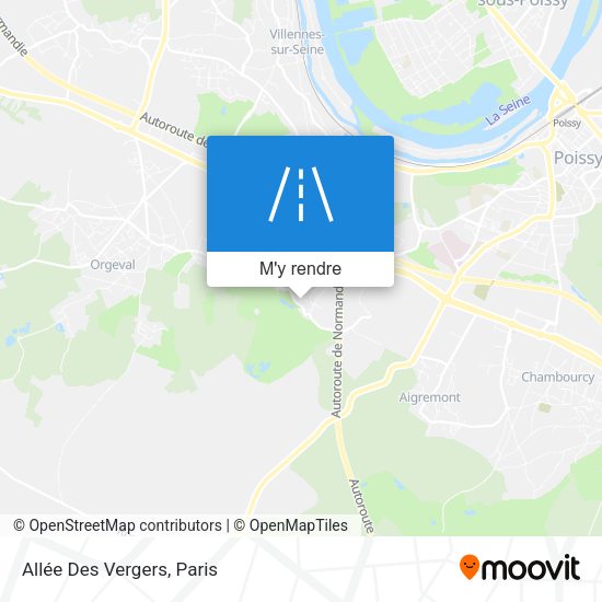 Allée Des Vergers plan
