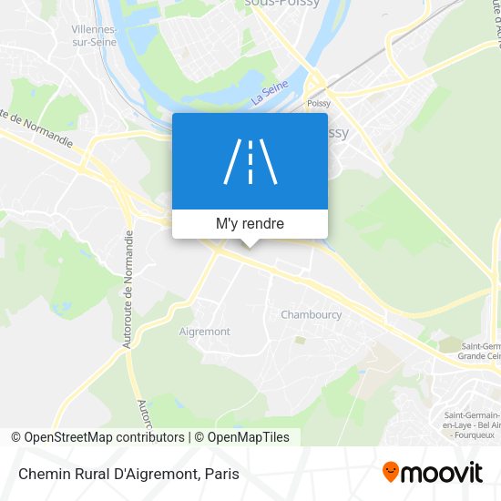 Chemin Rural D'Aigremont plan