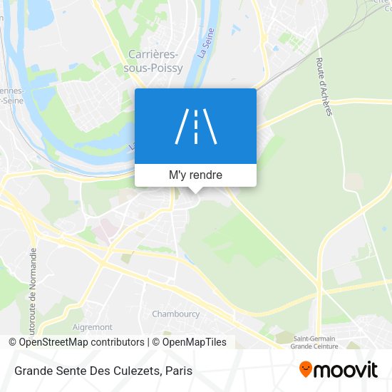 Grande Sente Des Culezets plan