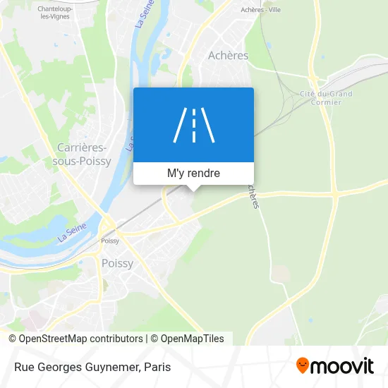 Rue Georges Guynemer plan
