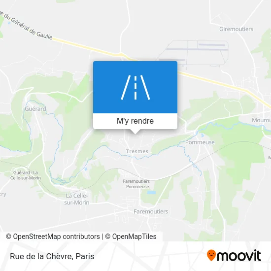 Rue de la Chèvre plan