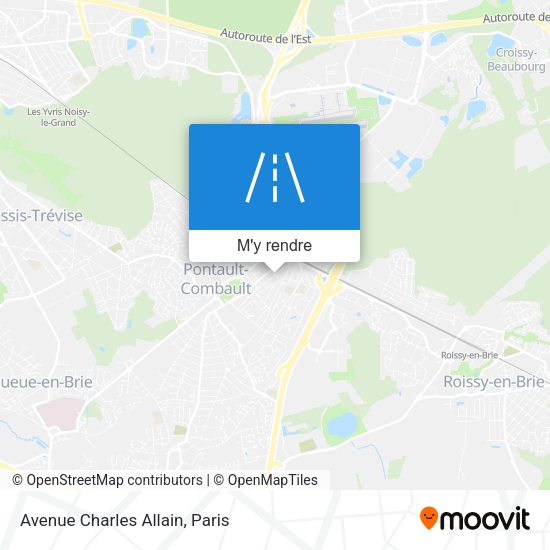 Avenue Charles Allain plan