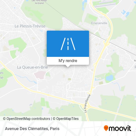 Avenue Des Clématites plan