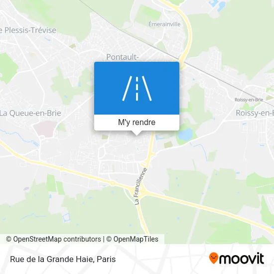 Rue de la Grande Haie plan