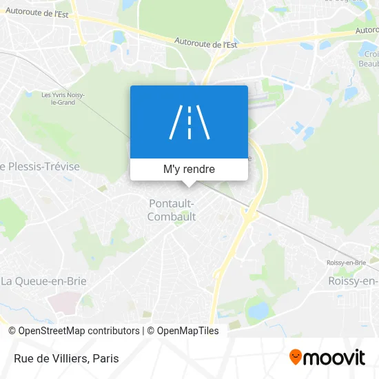 Rue de Villiers plan